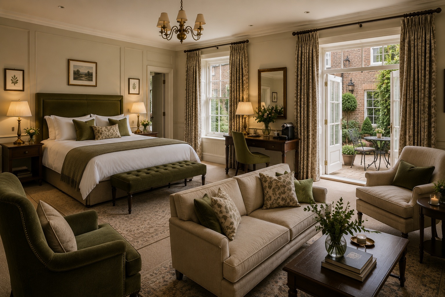 Courtyard Suite at Willowmere House