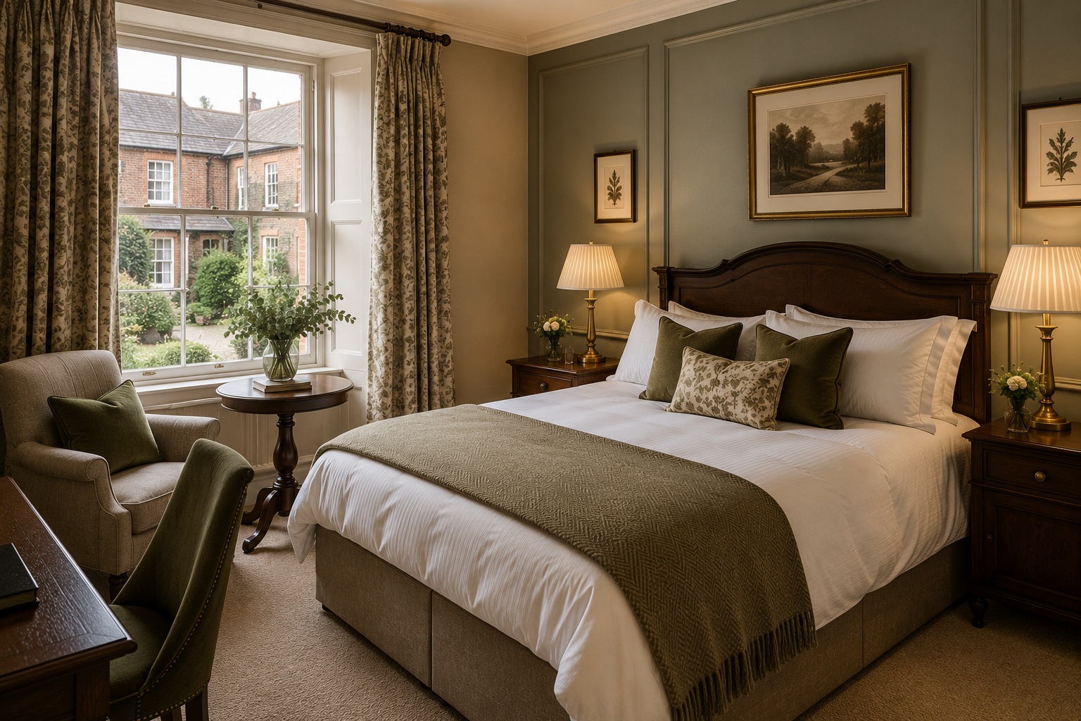 Heritage Double room at Willowmere House